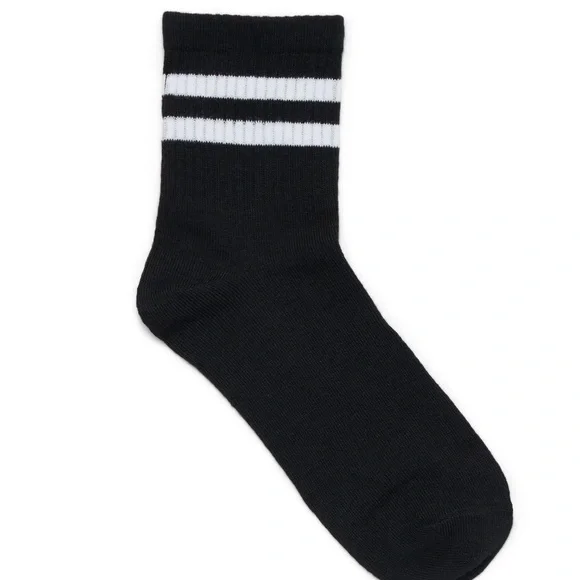 🔥$8🔥NEW Ribbed Mid Crew Socks, 6-Pack Shoe Sizes 4-10 Multicolored Women's - Picture 8 of 15